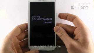How To Hard Reset Samsung Galaxy Note 2