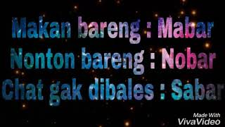 Download lagu Status WA kekinian kelap kelip 'CHAT GAK DIBALES SABAR' mp3