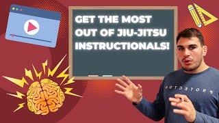 HOW TO USE INSTRUCTIONALS TO GET BETTER AT BJJ - T