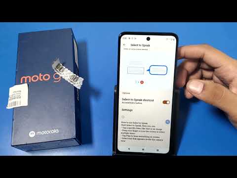 How to convert text to voice in Moto G04s || Motorola G04s text to speech settings