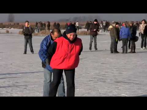 Het Zuyderzee College schaatst