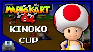 Kinoko Cup 50cc as Kinopio | Mario Kart 64 Gameplay (Japanese version)