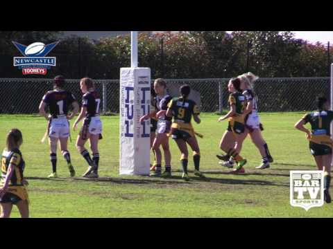 2017 Newcastle RL Round 10 Ladies League Tag Highlights - Maitland Pickers v Macquarie Scorpions