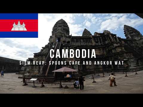 🇰🇭 Cambodia Ep. 1 (Siem Reap): INDIANA Jones Eating FANCY Lunch Then Off to an Adventure!!