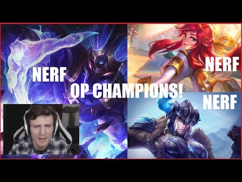 Hashinshin: NERF Nasus, Lux and Sejuani NOW! Over-buffed and over-stat!
