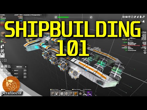 ⚡ Ship building guide for Avorion basic level | like Minecraft in space | Indie space sim tutorial
