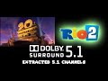 20th Century Fox 2014 Logo Extracted 5 1 Channels Rio 2 Variant