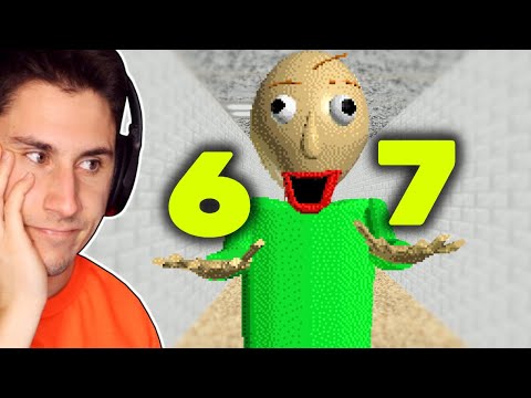 Baldi's Basics 67 Mod Is TOO CRAZY!