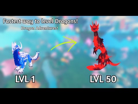 How to level up Dragons the fastest in Dragon Adventures!