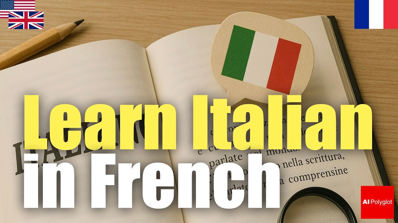 Learn Italian in French | Passive listening | L2Language | with hiragana episode artwork