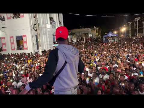 TROUBLEBOY HTIMAKER - Vwazin Live Performance at Leogane