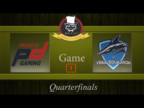 Prodota Gaming vs Vega Squadron (Game 1) | Mr. Cat Invitational Europe [ Stage 1, Quarterfinals ]