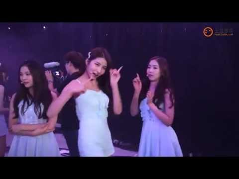 150910 Behind The Show GFRIEND dance to T-ARA's So Crazy Cut