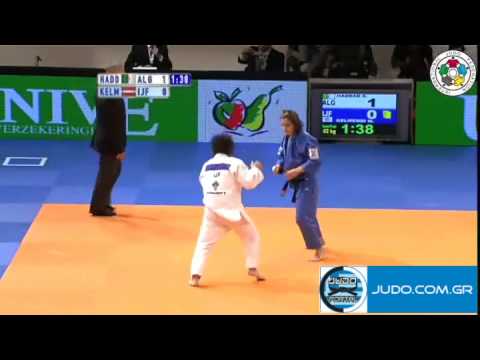 Judo Grand Prix Amsterdam 2011 1/2 Final -52kg HADDAD (ALG)-KELMENDI (IJF)
