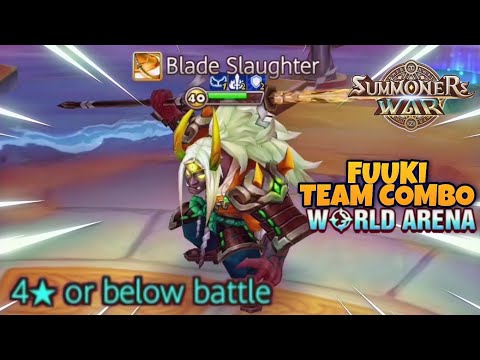 Fuuki Team Combo in World Arena Ep. 3 - Summoners War