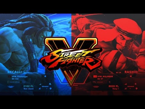 VFM Challenger (Necalli) vs VFM Wolfman (Rashid) - Street Fighter V Moroccan Matches