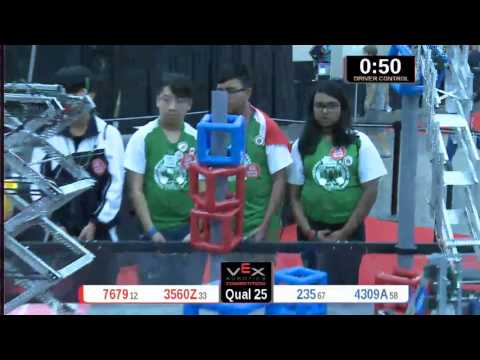 2015 VRC Engr Q25 - 7679 3560Z vs 235 4309A - 34 to 42 - VEX Worlds 2015 - Engineering Division