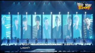 SuperJunior - lovelyday with eng lyrics [SS4 osaka] .avi