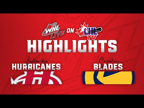 Lethbridge Hurricanes at Saskatoon Blades 2/25 | WHL Highlights 2024-25