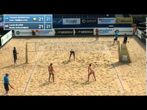 Bloem Braakman - Mashkova Tsimbalova  FIVB THE HAGUE GRAND SLAM Qualification Round 2