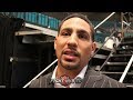 DANNY GARCIA  "SPENCE VS PORTER IS A 50-50 FIGHT, I GIVE SPENCE THE EDGE"