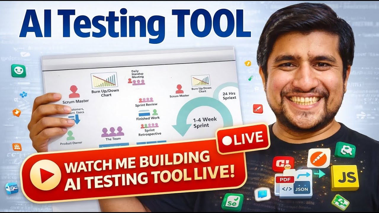 Watch Me Build AI Testing Tools [Live]