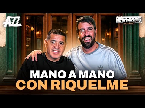 AZZARO MANO A MANO con RIQUELME - EN VIVO en NO PODEMOS PERDER 