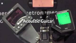 Video thumbnail for Korg AW2G Guitar Tuner Shootout by City Music