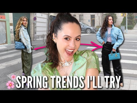 The 2023 Spring Fashion Trends I'M EXCITED TO TRY! *TRY ONS & STYLING*