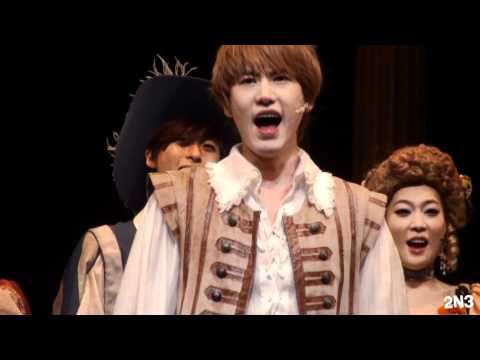 111202 'The Three Musketeers' Curtain call