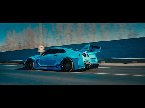 Christmas Gift! LBWK LB-Silhouette WORKS GT 35GT-RR x ARMYTRIX Titanium Racing Edition Exhaust