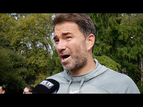 ‘IT IS ******* MASSIVE!’ EDDIE HEARN REACTS TO FURY v USYK SIGNED, CLASHES WITH BENN v EUBANK JR