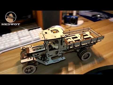 Ugears 3D Puzzle Mechanical Model | Ugears Truck UGM-11 Structure is so great! | Construction Set