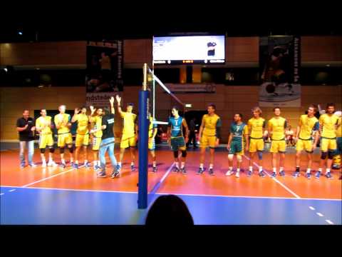 Samenvatting: Landstede Volleybal 3-2 Evivo Düren (23-09-2012)