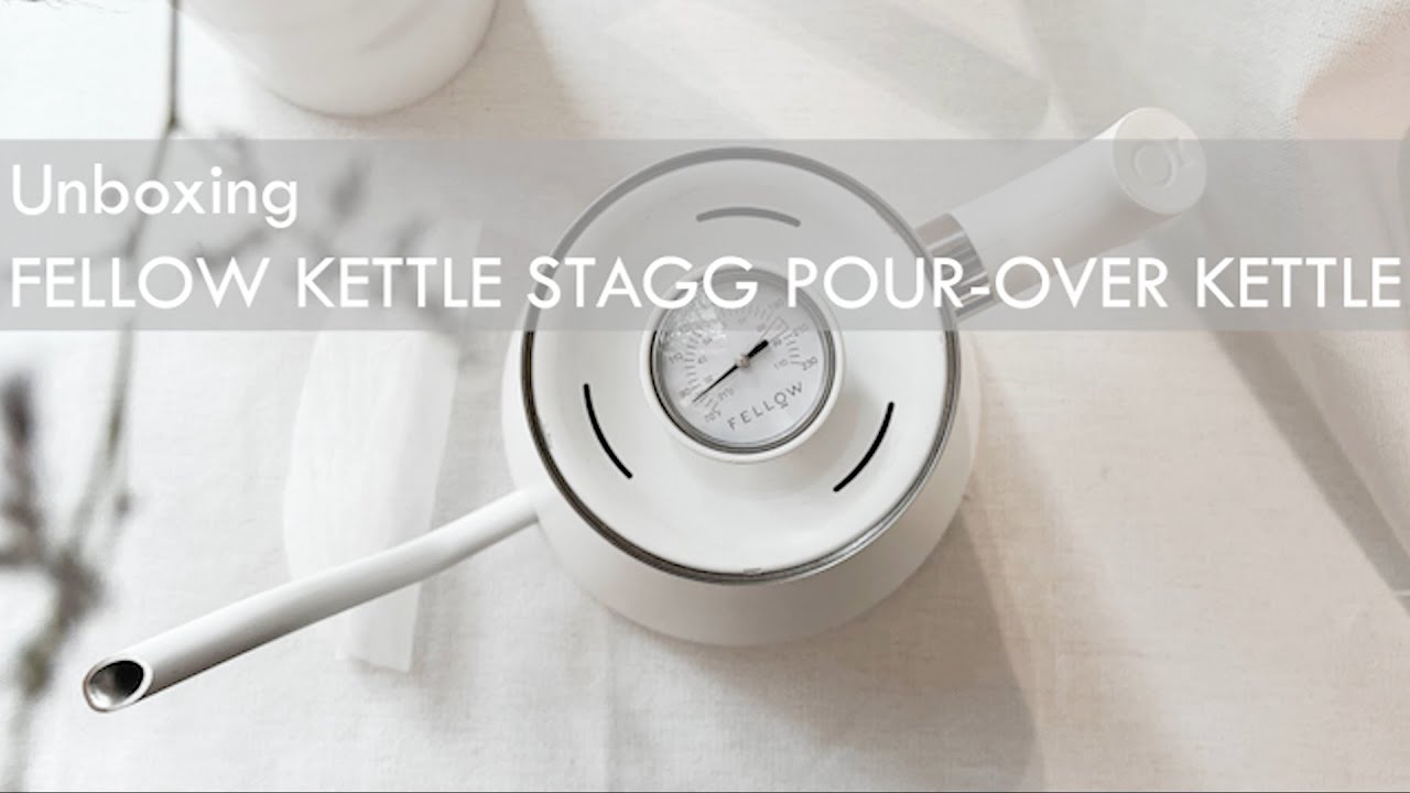 Mở Hộp Ấm Fellow Stagg Matte White