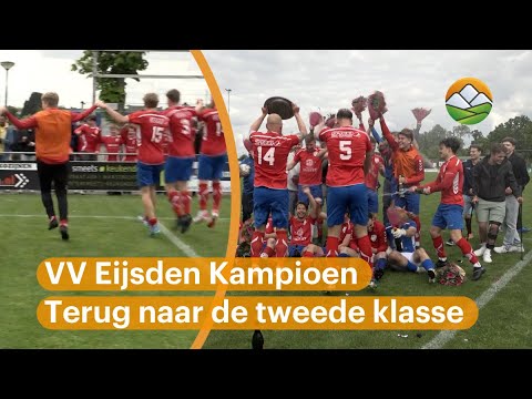 VV Eijsden pakt titel en keert na jaar afwezigheid terug in tweede klasse