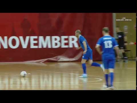 Gol de Patias frente Mostar en la Uefa Futsal Cup - Temp. 19/20