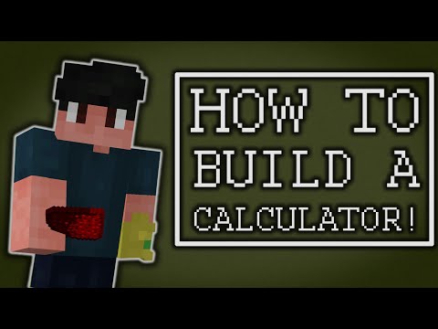 Technical Minecraft - HOW TO BUILD A REDSTONE CALCULATOR | A tutorial by Technical Minecraft!