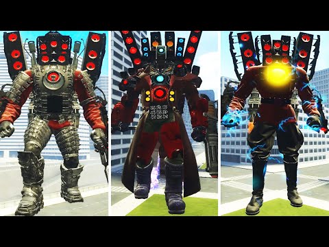 EVOLUTION OF NEW ARMORED TITAN SPEAKER MAN!   Skibidi Toilet In Garry's Mod