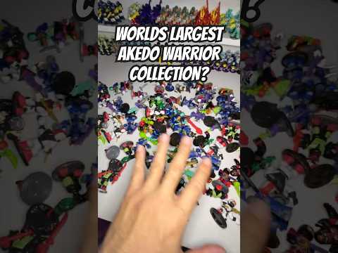 Is This The World's Largest Akedo Warrior Collection? #akedowarriors