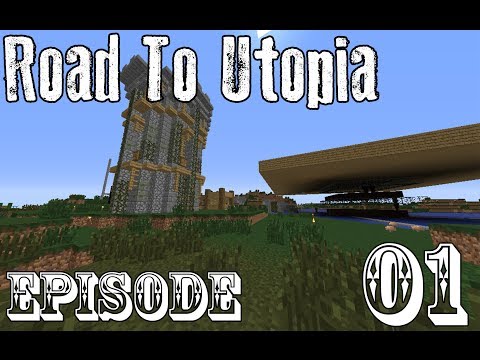 Road to Utopia - Minecraft: Road to Utopia :: S01 E01 - World Tour (Part 1/2)