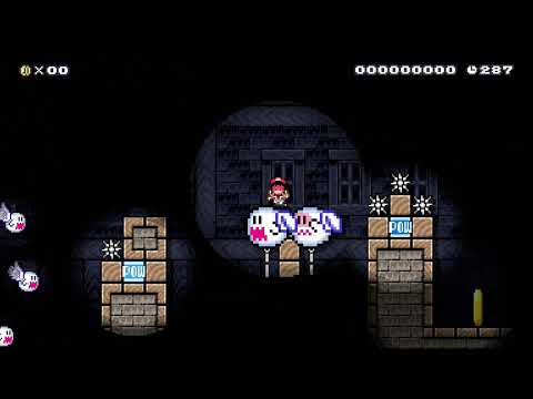 [SBW 2-2] Spooky-Doo House by Buflen 🍄Super Mario Maker 2 ✹Switch✹ #bwx