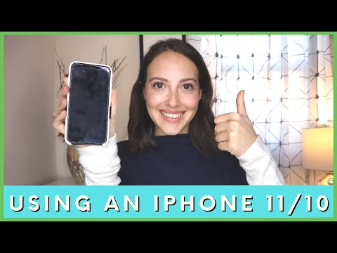HOW TO USE AN IPHONE 11 OR 10 | Navigating without a home button