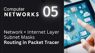 05 Network+Internet Layer, Subnet Masks, NAT, Routing in Packet Tracer | Computer Networks Basics