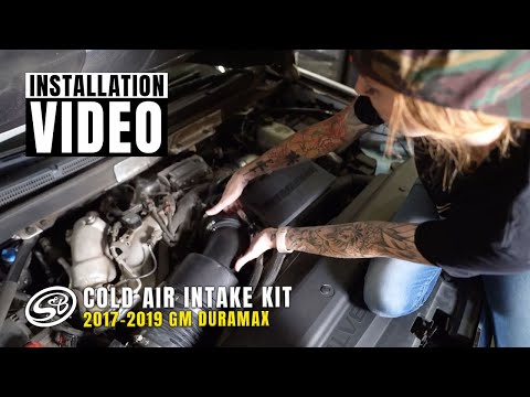 Injen 17-19 Chevy Silverado 2500/3500 Duramax L5P 6.6L Evolution Entrada de aire frío (filtro seco)