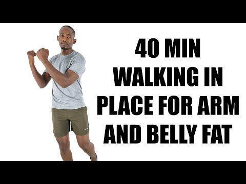 45 Minute Intense Running Workout at Home for Slimming 400 Calories