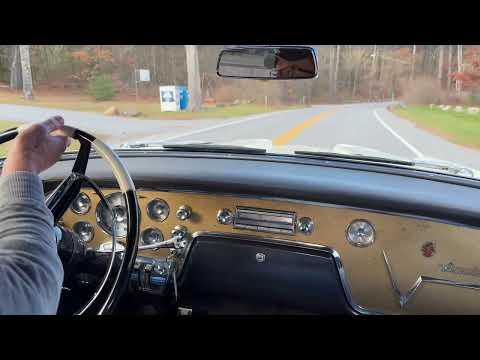 RUFSTR's 1955 Packard Caribbean - Driving, Top Up!