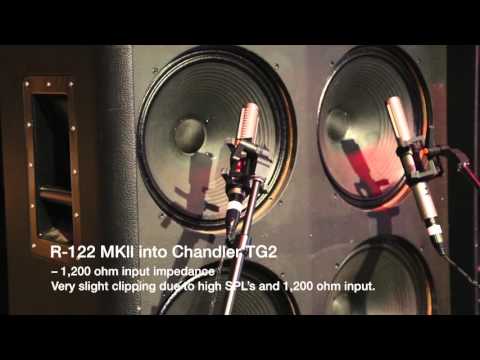 What is the difference in sound quality between the Royer R-121 and Royer R-122MKII?