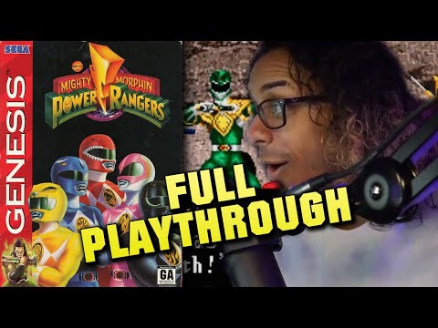 Mighty Morphin' Power Rangers - Genesis | FULL PLAYTHROUGH
