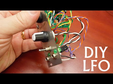 LFO Module Built by Georgia Tech VIP Students (front panel fabricated on a FabLight)